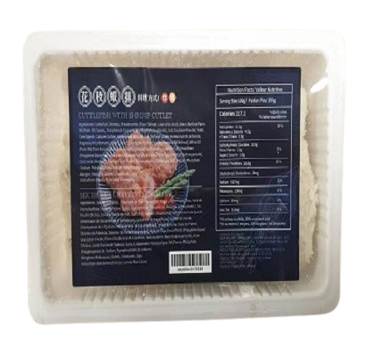 Cuttlefish With Shrimp Cutlet, Bag (300 G)