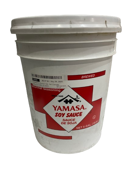 Yamasa Soy Sauce, Pail (18.9 L)