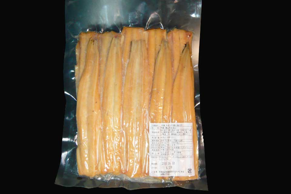 Frozen Cooked Sea Eeel (Ni-Anago 8PC/250G) sell by PACK