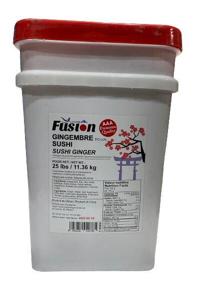 Fusion Sushi Ginger Pink, Pail (25 LB）